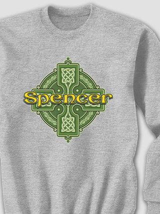 Celtic Cross : Printed Sweatshirts