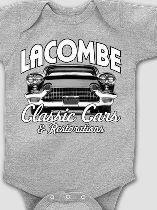 Classic Cars : Printed Baby Bodysuits