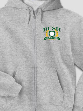 Classic Country Club : Embroidered Zip Hoodies