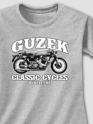Classic Cycles : Printed T-Shirts