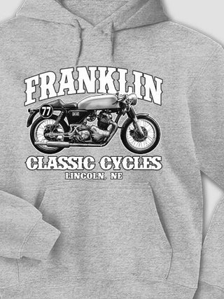 Classic Cycles : Printed Hoodies