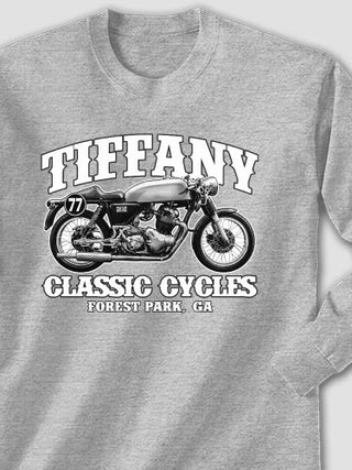 Classic Cycles : Printed Long Sleeves