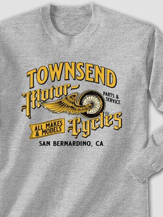 Classic Motorcycles : Printed Long Sleeves