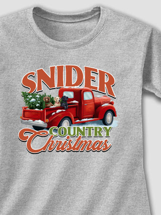 Country Christmas : Printed T-Shirts