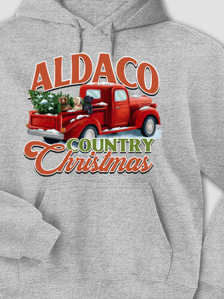 Country Christmas : Printed Hoodies