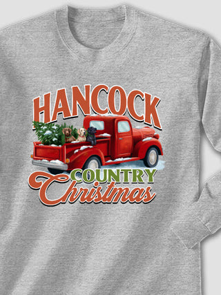 Country Christmas : Printed Long Sleeves