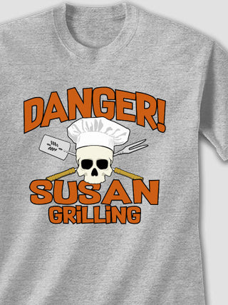Danger Grilling : Printed T-Shirts