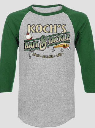 Classic Bait and Tackle : Printed Raglan Shirts