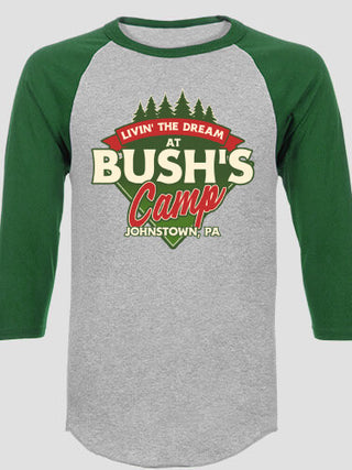 Livin' The Dream Camp : Printed Raglan Shirts