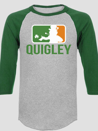 Major League Irish : Printed Raglan Shirts