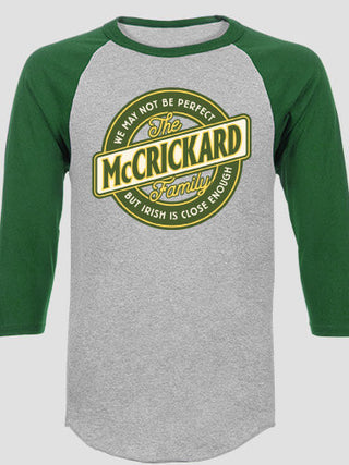 Perfectly Irish : Printed Raglan Shirts
