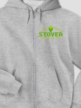 Double IPA : Embroidered Zip Hoodies