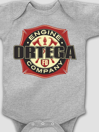Engine Company : Printed Baby Bodysuits