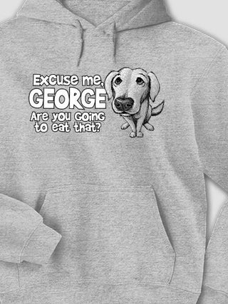 Excuse Me Dog : Printed Hoodies