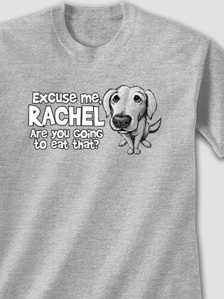 Excuse Me Dog : Printed T-Shirts