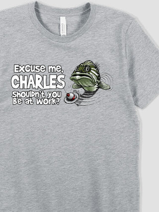 Excuse Me Fish : Printed T-Shirts