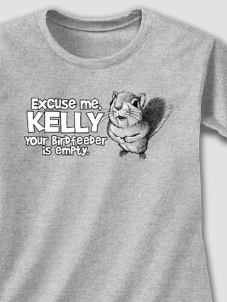 Excuse Me Squirrel : Printed T-Shirts