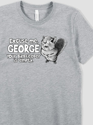 Excuse Me Squirrel : Printed T-Shirts