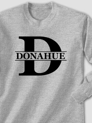 Family Monogram : Printed Long Sleeves
