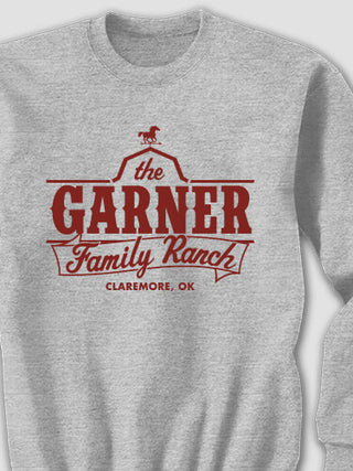 Family Ranch : Printed Sweatshirts