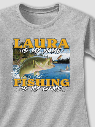 Fishing is my Game : Printed T-Shirts