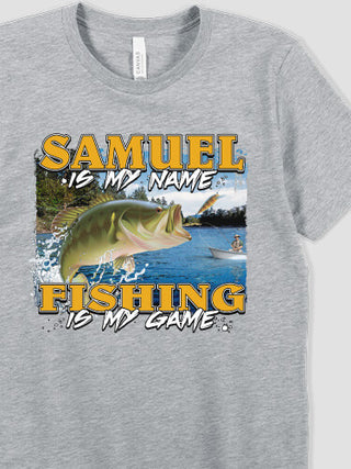 Fishing is my Game : Printed T-Shirts