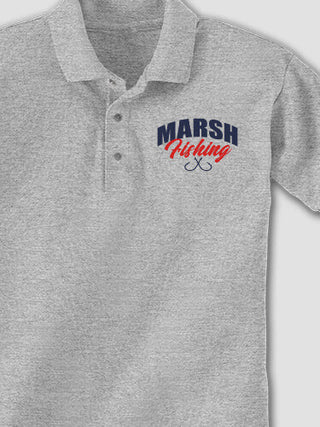 Fishing : Embroidered Polo Shirts