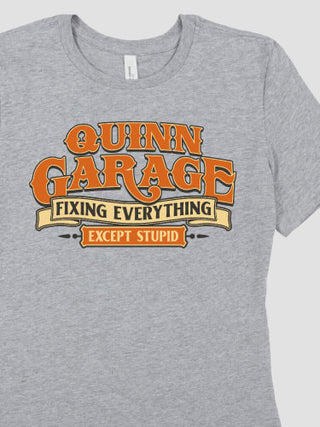 Fixing Everything Garage : Premium Ladies T-Shirts