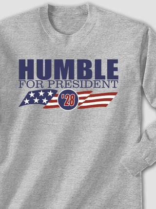 For President : Printed Long Sleeves