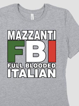 Full Blooded Italian : Premium Ladies T-Shirts