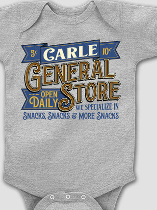 General Store : Printed Baby Bodysuits