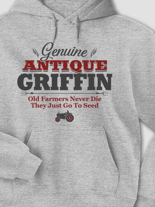 Genuine Antique Farmer : Printed Hoodies