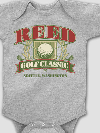 Golf Classic : Printed Baby Bodysuits