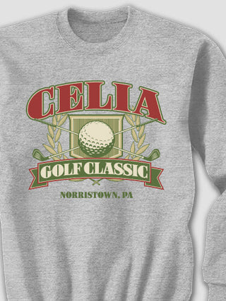 Golf Classic : Printed Sweatshirts