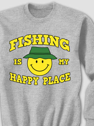 Happy Place : Printed Sweatshirts
