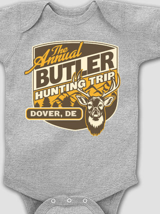 Hunting Trip : Printed Baby Bodysuits