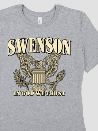 In God We Trust : Premium Ladies T-Shirts