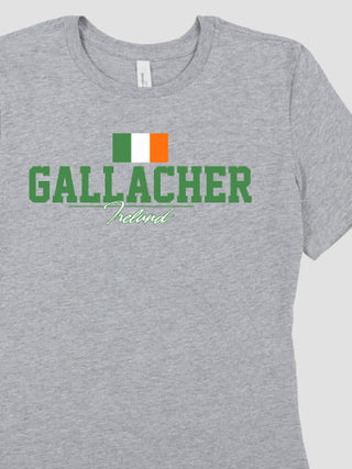 Irish Flag : Premium Ladies T-Shirts