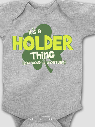 Irish Thing : Printed Baby Bodysuits