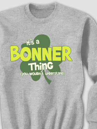 Irish Thing : Printed Sweatshirts