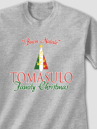 Italian Family Christmas : Printed T-Shirts