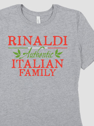 Italian Family : Premium Ladies T-Shirts