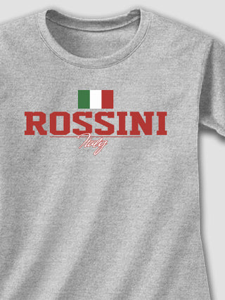 Italian Flag : Printed T-Shirts