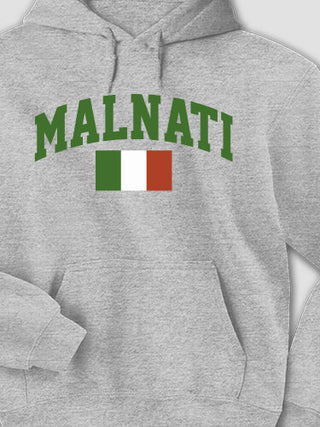 Italian Flag Varsity : Printed Hoodies