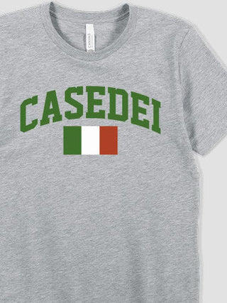 Italian Flag Varsity : Premium Printed T-Shirts