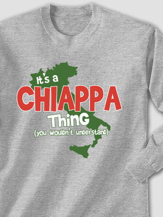 Italian Thing : Printed Long Sleeves
