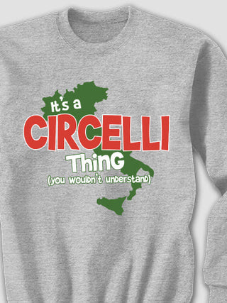 Italian Thing : Printed Sweatshirts