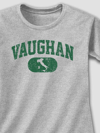 Italian Varsity : Adult Ladies Fitted T-Shirt