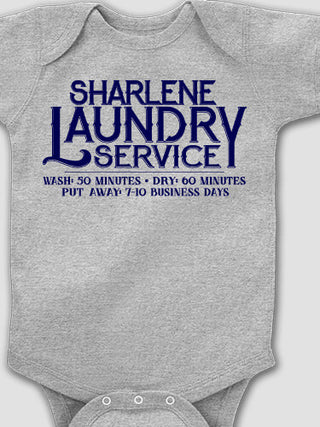 Laundry Service : Printed Baby Bodysuits