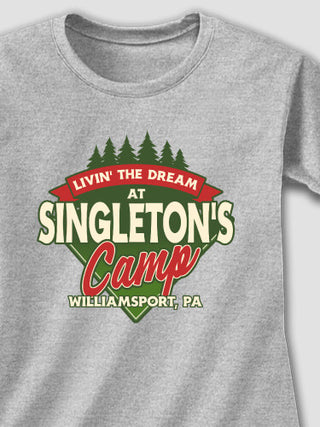 Livin' The Dream Camp : Printed T-Shirts
